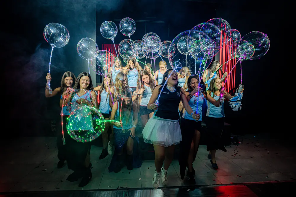 Ambientación de una fiesta de 15 en Puro Pilar